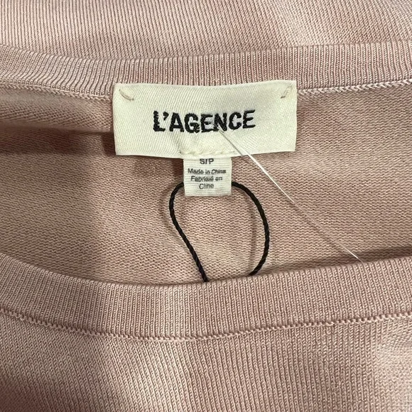 L'Agence Jocelyn Cutout Sweater in Pink (S) - Picture 9 of 12